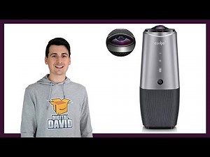 360 Conference Camera // Coolpo 4K AI Powered Video Conference Camera