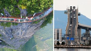 2.1M views · 32K reactions | Scariest bridges you should never cross | Top 10s | Facebook