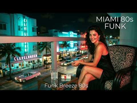 LIVE 🔴 Miami Night Funk 🌃 City Lights Groove | 80s Funk, Smooth Soul & Neon Skyline Lounge Music