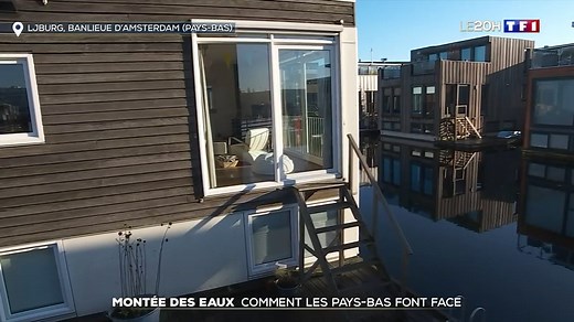 Montée des eaux : voici comment les Pays-Bas font face 🎥⤵. | TF1 INFO