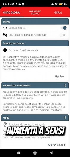 COMO FAZER A MIRA PARAR DE TREMER NO FREE FIRE #freefire