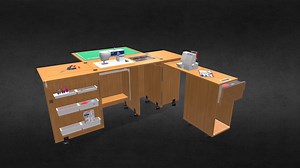 sewingtable Comfort 4 - Download Free 3D model by Timophey