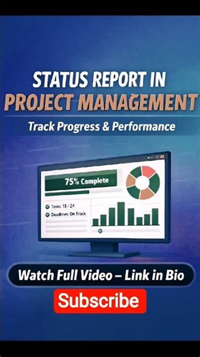 What is a Status Report in Project Management? In Telugu | Status Report in Project Management | PMP