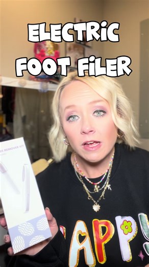 At this price, you can get an electric foot filer for everyone you know!! Give the gift of smooth feet for Christmas! #footfile #callusremover #pedicuretools #blackfridaydeals #blackfridaysale