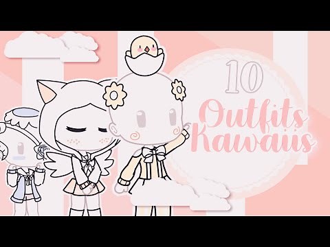 ଽ - ̗̀ 10 ideas de outfits kawaiis ˎˊ˗ ୭̥〔Gacha Life〕|Chicas|