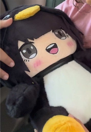 My daughter really wanted the Gugugaga plush penguin and I ended up finding it for an affordable price! It ended up being way bigger than I expected but who wouldn’t want there plushie bigger than expected! Check out my shopping cart if you’re interested. #gugugaga #penguin #viral #plushy #socute