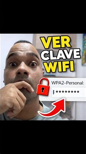 Ver clave WiFi en PC fácil desde panel de control 🔑💻 #WiFi #Windows #Tips