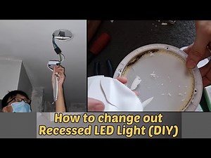 DIY Guide to replace LED Recessed Downlight in Singapore