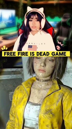 FREE FIRE IS DEAD GAME NOW ☠️🤦😱 ALL CHARACTERS IS DIEING #garenafreefire #freefire #kelly #shorts