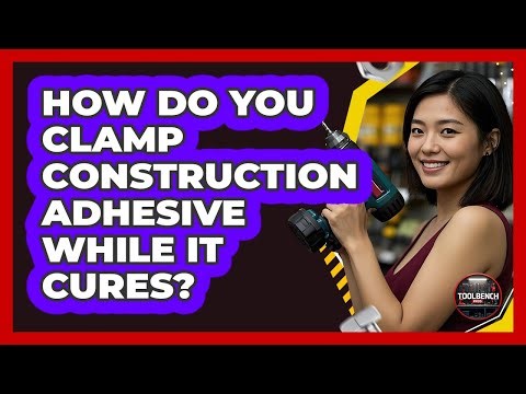 How Do You Clamp Construction Adhesive While It Cures?