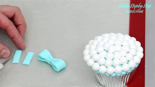 搬运★翻糖蒂芙尼蛋糕