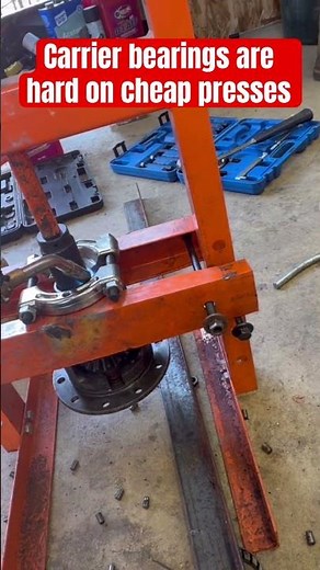 Ford 8.8 carrier bearing removal