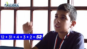 539 reactions · 147 shares | Mira como Nicolás Reategui, CAMPEÓN MUNDIAL de cálculo mental y alumno de ALOHA resuelve operaciones aritméticas EN SEGUNDOS ✨ Registra a tus hijos en el GIMNASIO NEURONAL #1 DEL MUNDO y obtén un 25% de descuento en el programa  https://goo.gl/wN1WQJ | ALOHA Mental Arithmetic Ecuador | Facebook