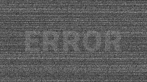 Download Error Message Static Noise Glitch Effect Footage. for free