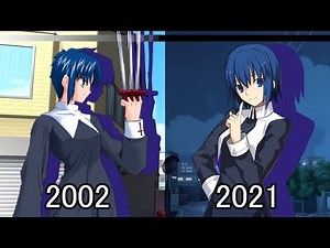 【MB/MBAC/MBAACC/MBTL】シエル 4作品ボイス比較（進化の歴史）【メルブラ】