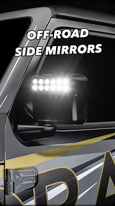 18 reactions · 4 comments | See more. Explore more. Our LED Off-Road Side Mirrors give you powerful side illumination built right into your Jeep’s mirrors. Perfect for spotting trail obstacles, setting up camp, or lighting the way at night.  Bolt-on upgrade  High-output LEDs for serious visibility  Trail-tested and engineered for adventure #OracleLighting #OffRoad #Mirrors #LEDs #WranglerJL #GladiatorJT #OffRoadLighting #TrailReady | Oracle Lighting | Facebook