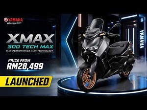 2026 Yamaha XMax 300 Tech Max Launched In Malaysia - Price From RM28,499