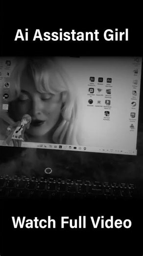 Anime Assistant Girl For PC, Laptop #anime #software #lenovoloq