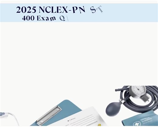 2025 NCLEX-PN Study Guide: 400 Practice Questions & Rationales (PDF) - Etsy Canada