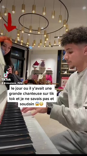 Piano Performance in Retail Store
