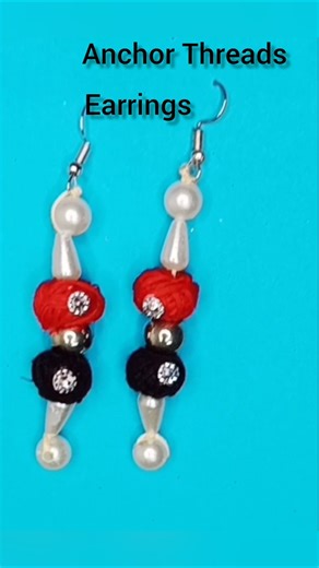 Anchor Threads Earrings/ Threads Beeds Earrings /Threads Earrings