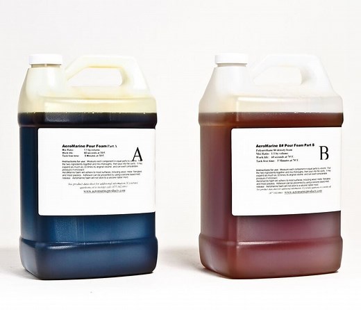 8# Density Foam 2 Gal. Polyurethane Pour Foam for Insulation & Flotation