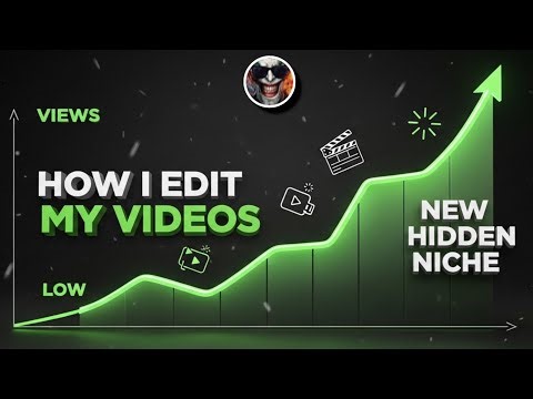 How I Edit My Videos + A New HIDDEN Niche To Get Views 📈 | 2025
