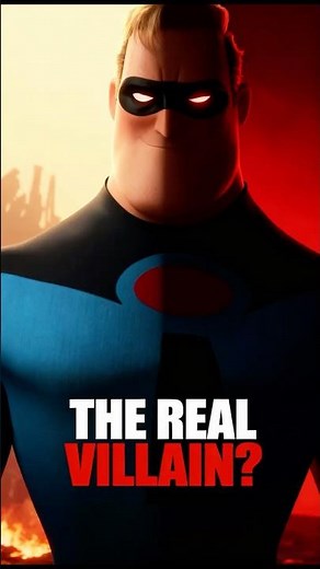 Mr. Incredible Was NEVER a Hero… #theincredibles #incredibles
