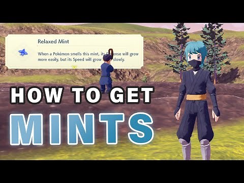 How to get MINTS to change Natures | Farm Guide ► Pokemon Legends Arceus