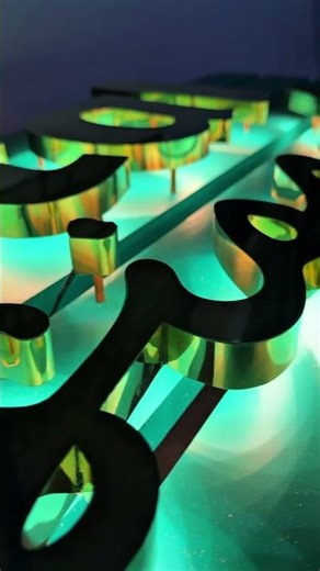 Dual Shade LED Reverse-Lit Signage Maker 🔥 Kedah, Kuantan & Terengganu #signageletters #signboard