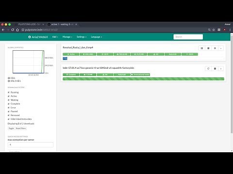 OpenWrt/LEDE WebUI Aria2 | Download Machine