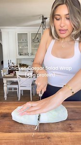 Get my ebook with most popular recipes weight loss! https://www.lowcarblove.com/shop ❤️ CHICKEN CAESAR SALAD WRAP!! (45g PROTEIN) 🥗 Have you tried this? I haven’t made these in so long and got inspired by @nocrumbsleft 🩷 Save and share this recipe with friends and family! Ingredients: 5-6 pieces of iceberg lettuce 2 tbsp light caesar dressing (recipe on my blog lowcarblove.com) 1/4 cup cheese crisps 2 tbsp shaved parmesan Chicken: 1 chicken breast 1/2 tsp salt 1/2 tsp pepper 1/2 tsp onion powd