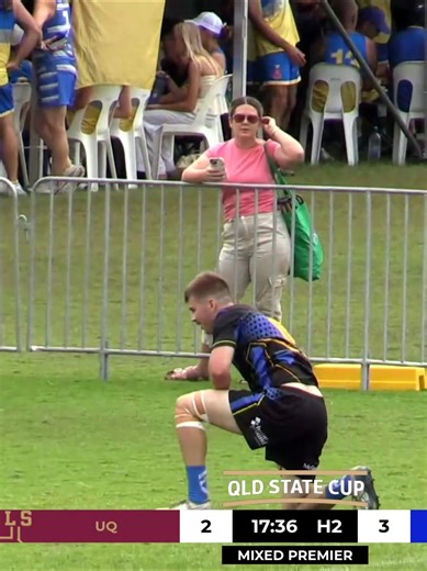 Check out this intercept from Gladstone Touch Association Inc Mixed Prems team! 🥵 You could see Gladstone link Tase Black hunting for that intercept all game — and when the moment came, he nailed it! A quick offload to Jake Veach, who finished with a left-foot whack to score. Final score: Gladstone 4–2. 🔥 Next up: all Mixed Prems teams hit the semi-finals at 10:15am. Don’t miss it! Tune into @kayosports and @skysports LIVE and FREE to catch all the action: https://kayosports.com.au/freebies | 