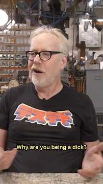 An Argument That Changed #AdamSavage’s Home Life