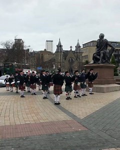 Now, who doesn't LOVE the sound of bagpipes?! 🎶 Make sure to turn the sound ON & UP! 🔊 📍 The McManus: Dundee's Art Gallery & Museum 📹 Instagram.com/iangblack | VisitScotland