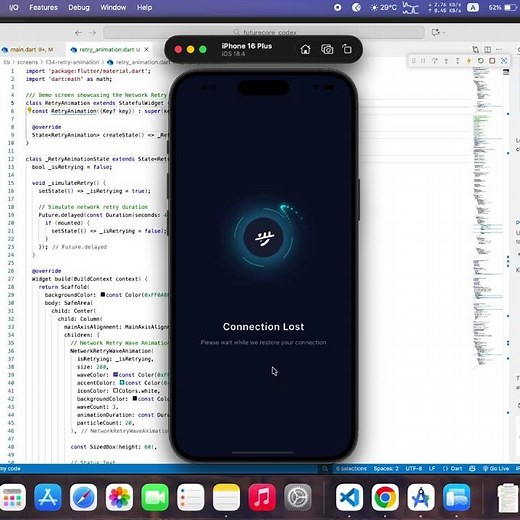 Retry Animation in #flutter
