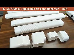Mini Split AC Line Set Cover - Dabund Pipe