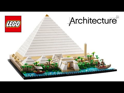 LEGO Architecture Great Pyramid of Giza (21058) - Speed build