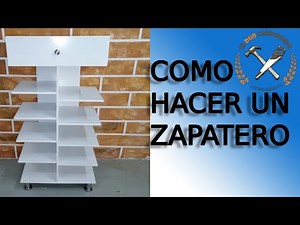 como hacer un zapatero facil