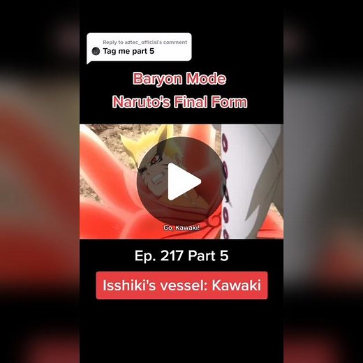 Reply to @aztec_official Kawaki: Isshiki's vessel.. Baryon Mode Ep. 217 Part 5 #borutonarutonextgenerations