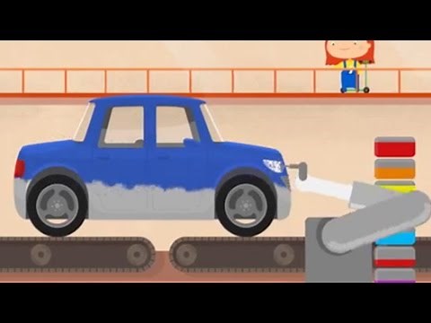 Doktor MacWheelie in der Autofabrik! Zeichentrickfilme auf Deutsch
