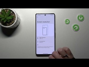 How to Change Screen Resolution on GOOGLE Pixel 7 Pro – Screen...