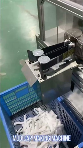 High Speed Bouffant Cap Making Machine Plastic Pe Cap Disposable #cleanerfillingmachine #factory#cnc