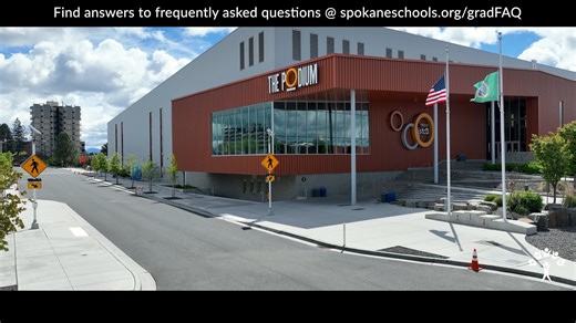 THE BIG DAY: Most Spokane Public Schools commencements are happening at The Podium Powered by STCU again this year, and we want to make sure graduates, families, and commencement aficionados know where to go and what to do during the celebration. Watch below for a primer for what to expect on graduation day, and be sure to check out our frequently asked questions page at spokaneschools.org/gradFAQ. Find all graduation dates, times and locations at spokaneschools.org/graddates. Still have questio