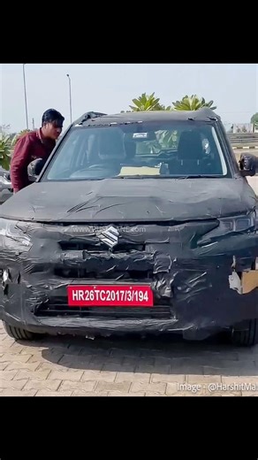 2026 Maruti Suzuki Brezza Facelift Spied Again (New Turbo Engine, 6 Speed Manual, Big Touchscreen)🔥🔥