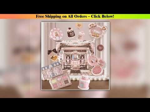 Flower Knows SWEETIE BEAR Makeup Box Gift Set All In One Perfume Shimmer Eye Shadow Palette Blush