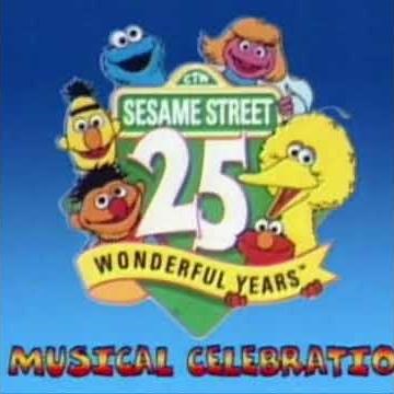 Sesame Street 25 wonderful years gummy bear