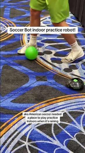 Soccer Bot Indoor Practice Robot For Dribbling #soccerbot #toys