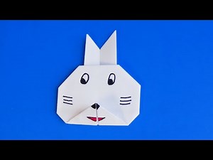 Origami zaєts z paper. How to rob a hare from a paper.