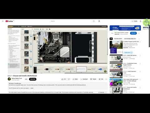 TESTOUT LAB 3.3.7 Choose and Install a Motherboard
